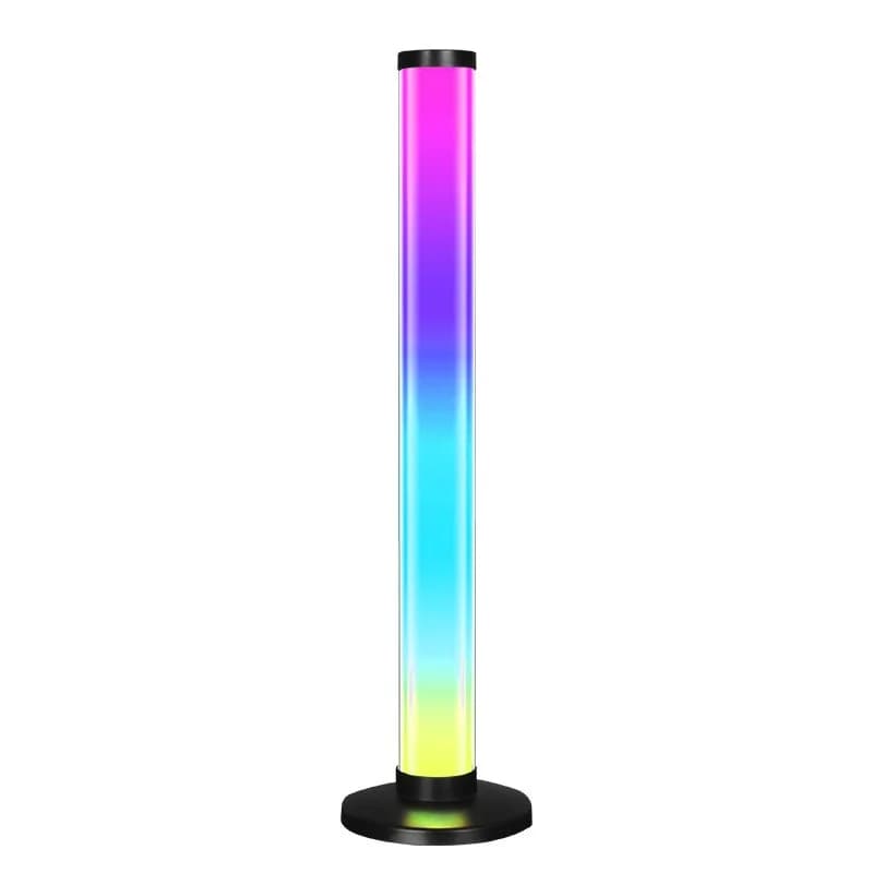 360-graders RGB lydreagerende atmosfærelys USB skrivebordslampe