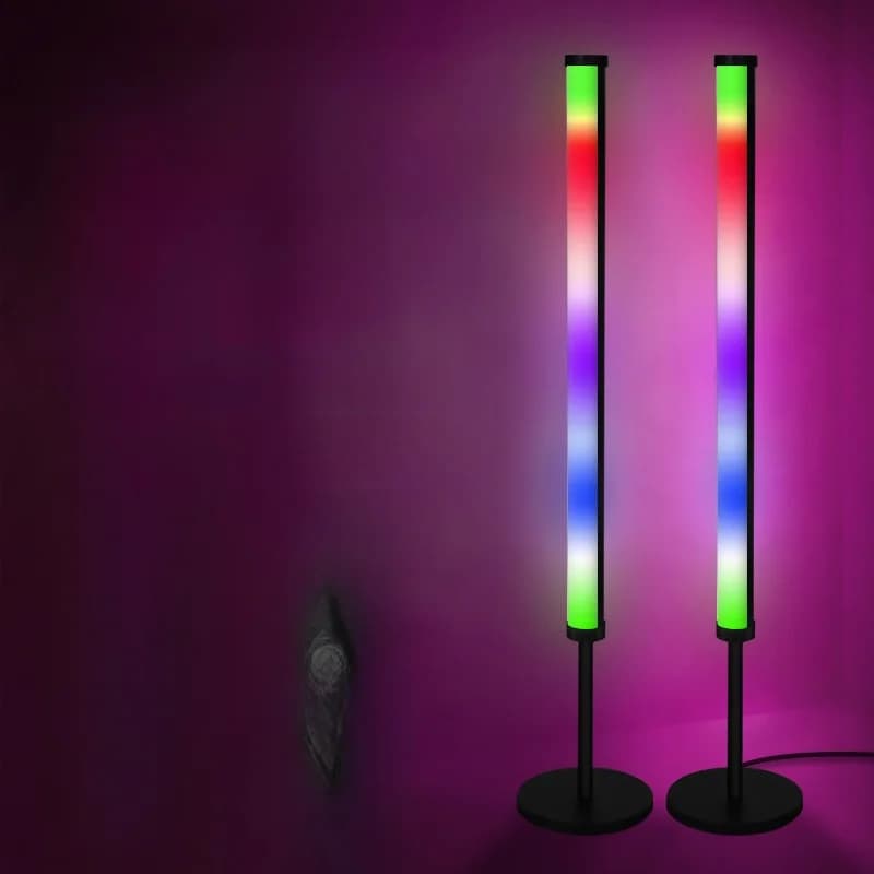 RGB LED atmosfærelampe for skrivebord med musikksynkronisering og app-styring